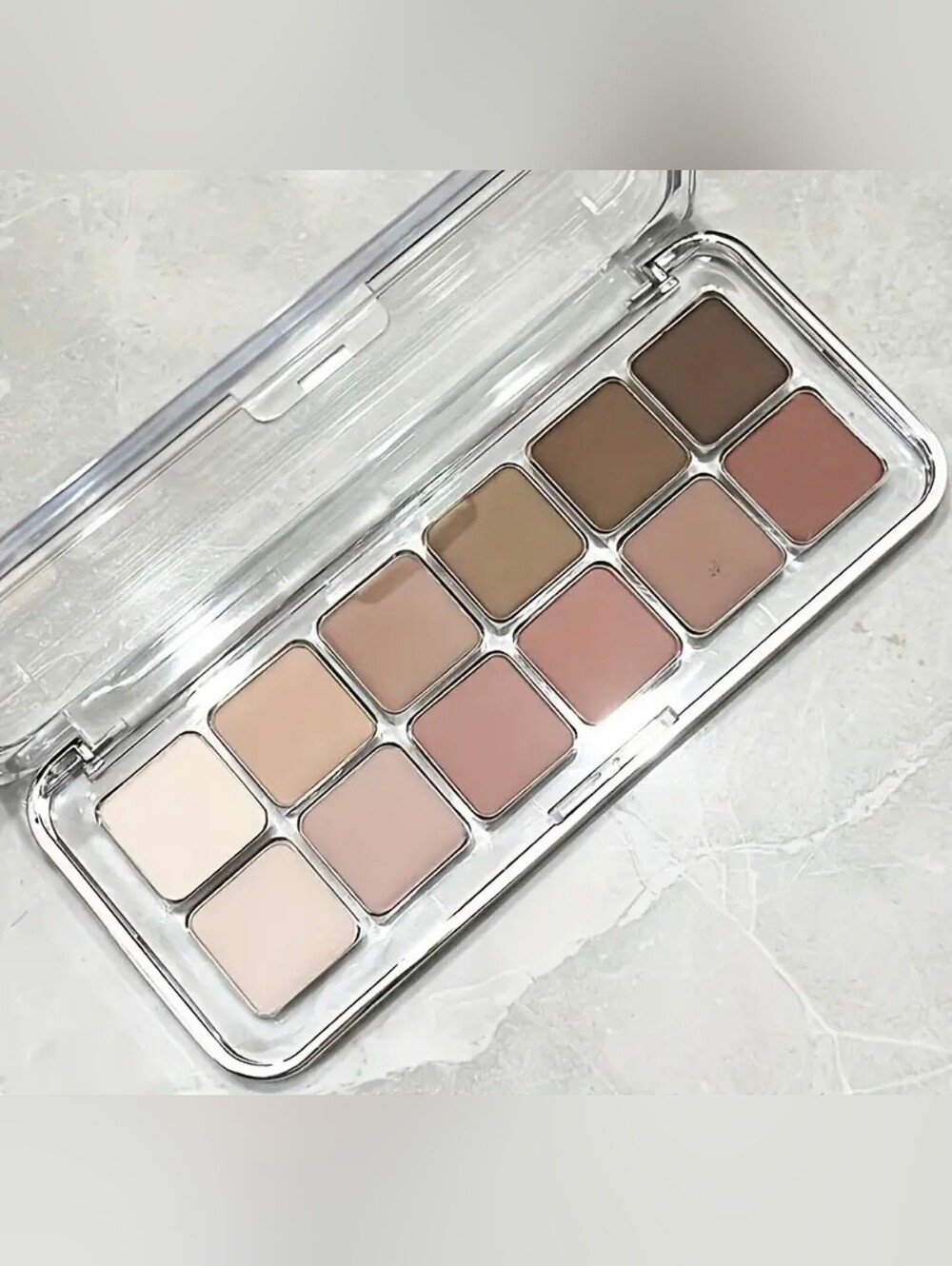 Neutral Matte Eyeshadow Palette High Pigment 12 Colors